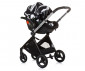 Комбинирана количка с обръщаща се седалка за новородени бебета и деца до 22кг Chipolino Елит 3в1, мастилен арт KKET02401IA thumb 15