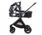Комбинирана количка с обръщаща се седалка за новородени бебета и деца до 22кг Chipolino Елит 3в1, мастилен арт KKET02401IA thumb 4