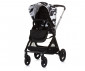 Комбинирана количка с обръщаща се седалка за новородени бебета и деца до 22кг Chipolino Елит 3в1, мастилен арт KKET02401IA thumb 6