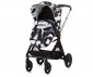 Комбинирана количка с обръщаща се седалка за новородени бебета и деца до 22кг Chipolino Елит 3в1, мастилен арт KKET02401IA thumb 7