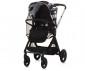 Комбинирана количка с обръщаща се седалка за новородени бебета и деца до 22кг Chipolino Елит 3в1, мастилен арт KKET02401IA thumb 8