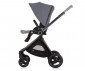 Комбинирана количка с обръщаща се седалка за новородени бебета и деца до 22кг Chipolino Елит 3в1, гранит KKET02402GN thumb 10