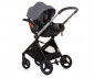 Комбинирана количка с обръщаща се седалка за новородени бебета и деца до 22кг Chipolino Елит 3в1, гранит KKET02402GN thumb 15