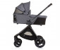 Комбинирана количка с обръщаща се седалка за новородени бебета и деца до 22кг Chipolino Елит 3в1, гранит KKET02402GN thumb 5