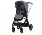Комбинирана количка с обръщаща се седалка за новородени бебета и деца до 22кг Chipolino Елит 3в1, гранит KKET02402GN thumb 6