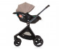 Комбинирана количка с обръщаща се седалка за новородени бебета и деца до 22кг Chipolino Елит 3в1, макадамия KKET02403MA thumb 14