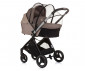 Комбинирана количка с обръщаща се седалка за новородени бебета и деца до 22кг Chipolino Елит 3в1, макадамия KKET02403MA thumb 3