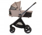Комбинирана количка с обръщаща се седалка за новородени бебета и деца до 22кг Chipolino Елит 3в1, макадамия KKET02403MA thumb 5