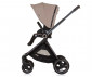 Комбинирана количка с обръщаща се седалка за новородени бебета и деца до 22кг Chipolino Елит 3в1, макадамия KKET02403MA thumb 9