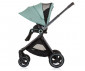 Комбинирана количка с обръщаща се седалка за новородени бебета и деца до 22кг Chipolino Елит 3в1, пастелно зелено KKET02404PG thumb 11