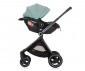 Комбинирана количка с обръщаща се седалка за новородени бебета и деца до 22кг Chipolino Елит 3в1, пастелно зелено KKET02404PG thumb 14