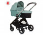 Комбинирана количка с обръщаща се седалка за новородени бебета и деца до 22кг Chipolino Елит 3в1, пастелно зелено KKET02404PG thumb 2
