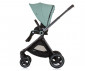 Комбинирана количка с обръщаща се седалка за новородени бебета и деца до 22кг Chipolino Елит 3в1, пастелно зелено KKET02404PG thumb 9