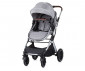 Комбинирана количка с обръщаща се седалка за новородени бебета и деца до 22кг Chipolino Зара, платина KKZAT02202PL thumb 5