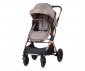Комбинирана количка с обръщаща се седалка за новородени бебета и деца до 22кг Chipolino Зара, хумус KKZAT02203HU thumb 5