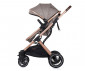 Комбинирана количка с обръщаща се седалка за новородени бебета и деца до 22кг Chipolino Зара, хумус KKZAT02203HU thumb 8