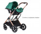 Комбинирана количка с обръщаща се седалка за новородени бебета и деца до 22кг Chipolino Зара, авокадо KKZAT02204AV thumb 11