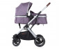 Комбинирана количка с обръщаща се седалка за новородени бебета и деца до 22кг Chipolino Зара, люляк KKZAT02205LL thumb 3