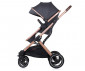 Комбинирана количка с обръщаща се седалка за новородени бебета и деца до 22кг Chipolino Зара 3в1, антрацит KKZA02201AN thumb 7
