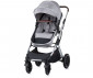 Комбинирана количка с обръщаща се седалка за новородени бебета и деца до 22кг Chipolino Зара 3в1, платина KKZA02202PL thumb 4