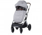 Комбинирана количка с обръщаща се седалка за новородени бебета и деца до 22кг Chipolino Зара 3в1, платина KKZA02202PL thumb 5