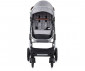 Комбинирана количка с обръщаща се седалка за новородени бебета и деца до 22кг Chipolino Зара 3в1, платина KKZA02202PL thumb 6