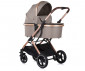 Комбинирана количка с обръщаща се седалка за новородени бебета и деца до 22кг Chipolino Зара 3в1, хумус KKZA02203HU thumb 2
