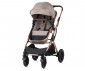 Комбинирана количка с обръщаща се седалка за новородени бебета и деца до 22кг Chipolino Зара 3в1, хумус KKZA02203HU thumb 4