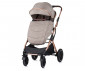 Комбинирана количка с обръщаща се седалка за новородени бебета и деца до 22кг Chipolino Зара 3в1, хумус KKZA02203HU thumb 5