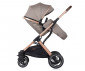 Комбинирана количка с обръщаща се седалка за новородени бебета и деца до 22кг Chipolino Зара 3в1, хумус KKZA02203HU thumb 8