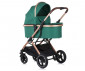 Комбинирана количка с обръщаща се седалка за новородени бебета и деца до 22кг Chipolino Зара 3в1, авокадо KKZA02204AV thumb 2