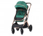 Комбинирана количка с обръщаща се седалка за новородени бебета и деца до 22кг Chipolino Зара 3в1, авокадо KKZA02204AV thumb 4