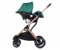 Комбинирана количка с обръщаща се седалка за новородени бебета и деца до 22кг Chipolino Зара 3в1, авокадо KKZA02204AV thumb 9