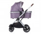 Комбинирана количка с обръщаща се седалка за новородени бебета и деца до 22кг Chipolino Зара 3в1, люляк KKZA02205LL thumb 3