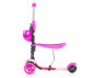 Тротинетка със седалка 3в1 Chipolino Киди Ево с дръжка, лолипоп DSKIEH025LO thumb 5