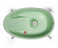 Комплект бебешка вана и стойка Chipolino Бела, зелена OKBBES92503GR thumb 3