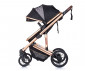 Комбинирана количка с обръщаща се седалка за новородени бебета и деца до 22кг Chipolino Енигма, черна KKEN02201RA thumb 10