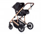 Комбинирана количка с обръщаща се седалка за новородени бебета и деца до 22кг Chipolino Енигма, черна KKEN02201RA thumb 13