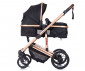 Комбинирана количка с обръщаща се седалка за новородени бебета и деца до 22кг Chipolino Енигма, черна KKEN02201RA thumb 4