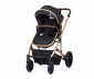 Комбинирана количка с обръщаща се седалка за новородени бебета и деца до 22кг Chipolino Енигма, черна KKEN02201RA thumb 5