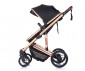 Комбинирана количка с обръщаща се седалка за новородени бебета и деца до 22кг Chipolino Енигма, черна KKEN02201RA thumb 8
