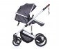 Комбинирана количка с обръщаща се седалка за новородени бебета и деца до 22кг Chipolino Енигма, антрацит KKEN02202AN thumb 11