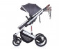 Комбинирана количка с обръщаща се седалка за новородени бебета и деца до 22кг Chipolino Енигма, антрацит KKEN02202AN thumb 9