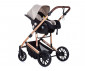 Комбинирана количка с обръщаща се седалка за новородени бебета и деца до 22кг Chipolino Енигма, хумус KKEN02203HU thumb 13