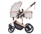 Комбинирана количка с обръщаща се седалка за новородени бебета и деца до 22кг Chipolino Енигма, хумус KKEN02203HU thumb 4