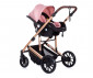 Комбинирана количка с обръщаща се седалка за новородени бебета и деца до 22кг Chipolino Енигма, пудра KKEN02204BH thumb 13