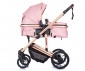 Комбинирана количка с обръщаща се седалка за новородени бебета и деца до 22кг Chipolino Енигма, пудра KKEN02204BH thumb 4