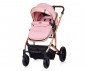 Комбинирана количка с обръщаща се седалка за новородени бебета и деца до 22кг Chipolino Енигма, пудра KKEN02204BH thumb 6