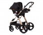 Комбинирана бебешка количка с обръщаща се седалка за деца до 22кг Chipolino Хавана, абанос KKHA02301EB thumb 11