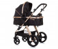 Комбинирана бебешка количка с обръщаща се седалка за деца до 22кг Chipolino Хавана, абанос KKHA02301EB thumb 2